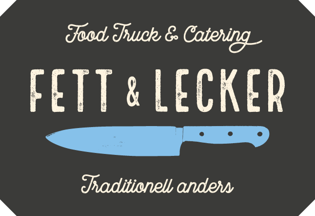 Logo von Fett & Lecker • Food Truck & Catering • Traditionell anders